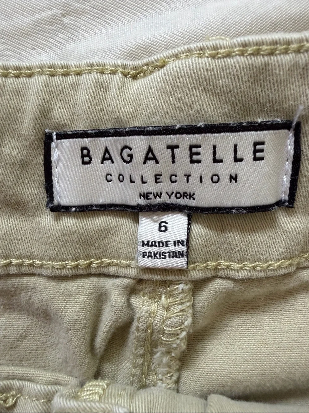 Bagatelle tan High-Rise Wide Leg Pants - Picture 4 of 7